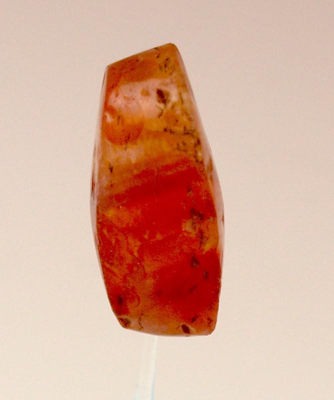 A large Mesopotamian Carnelian Bead, ca. 1st millennium BCE