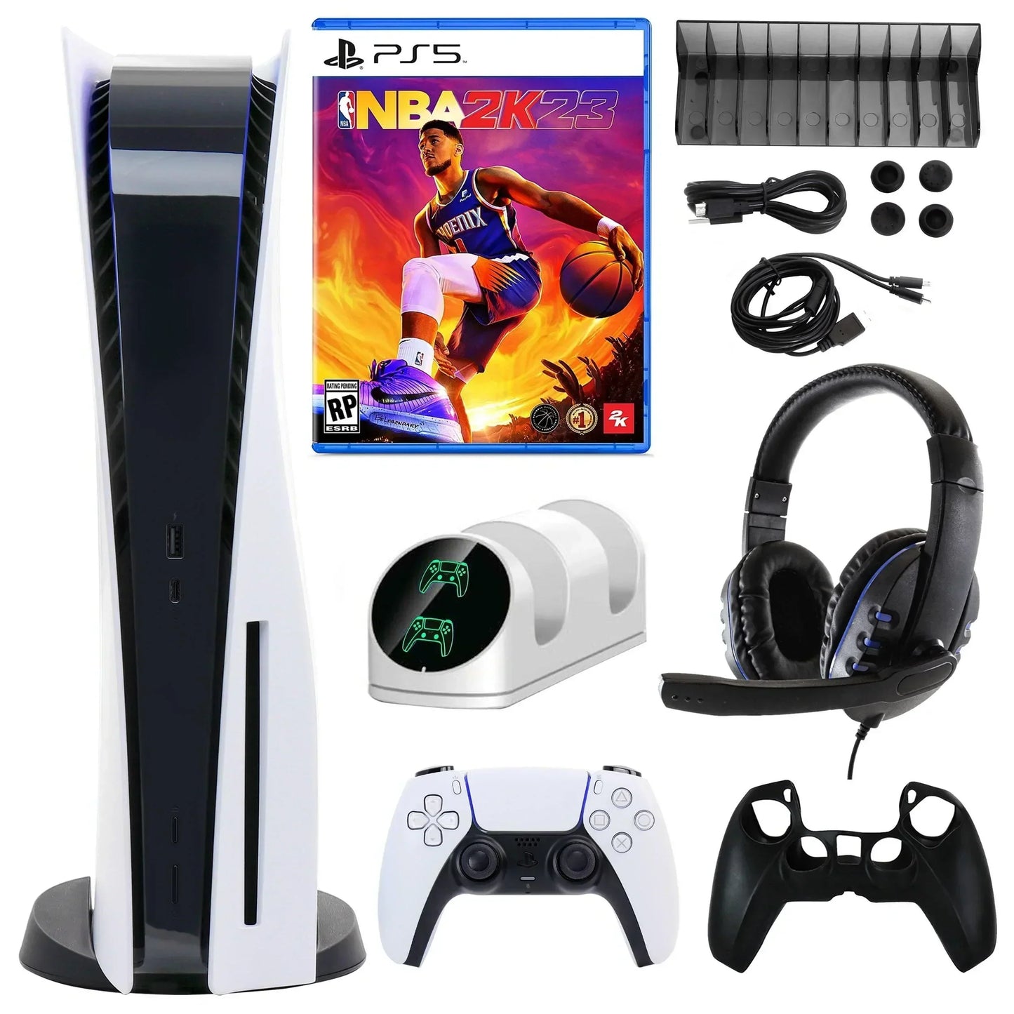 Play Station 5 Core Console with NBA 2K23 and Accessories Kit