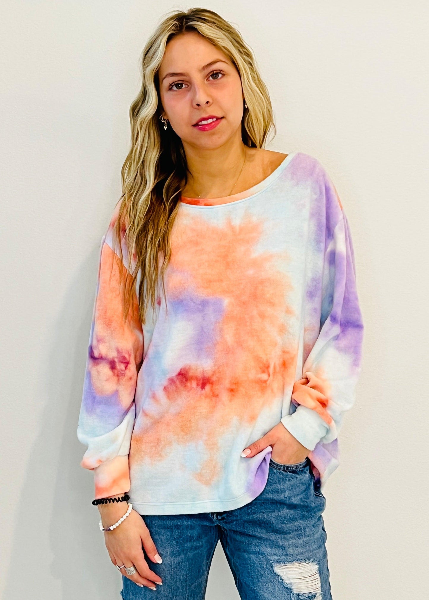 ACE SWEATER hatchi tiedye