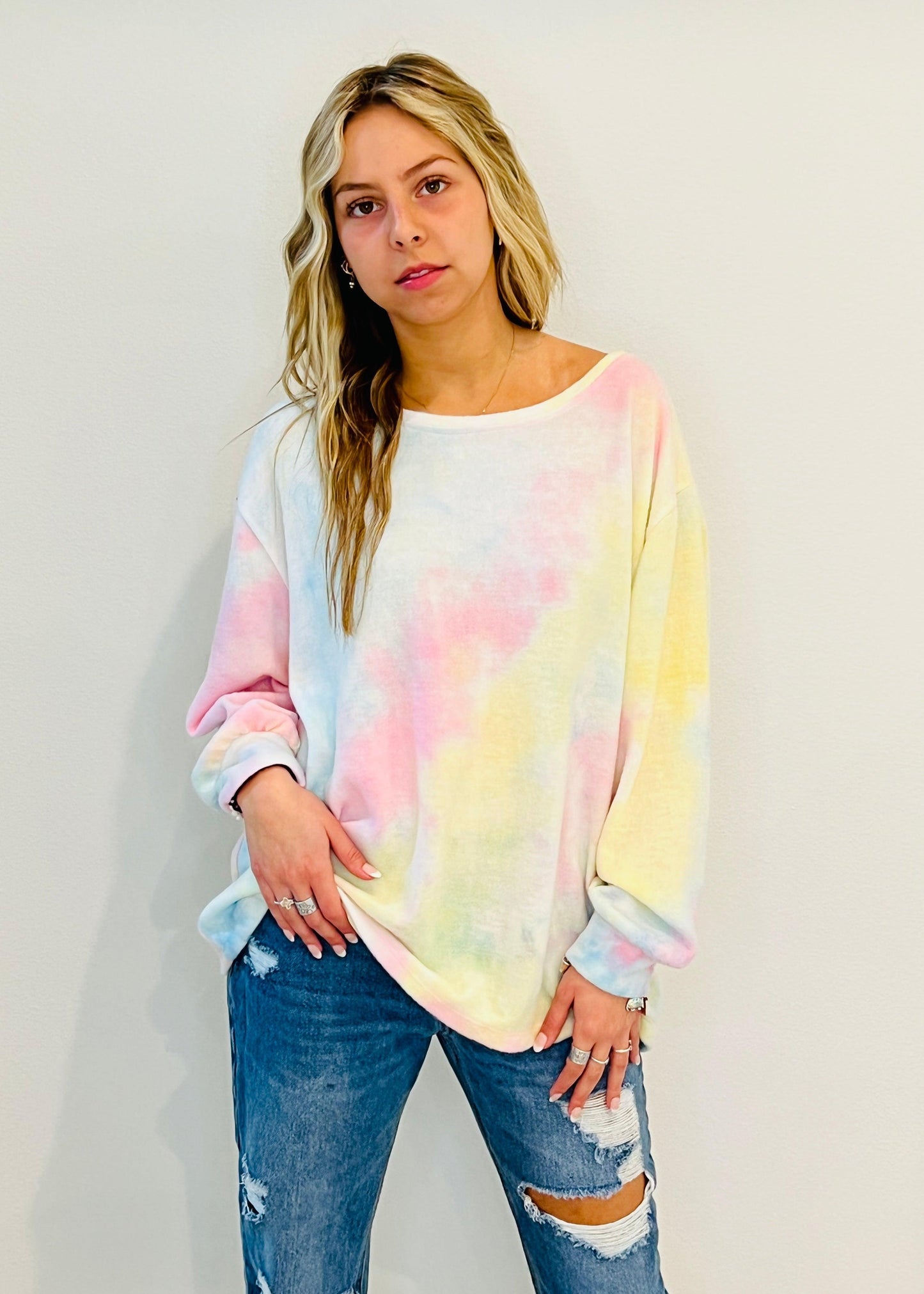 ACE SWEATER hatchi tiedye