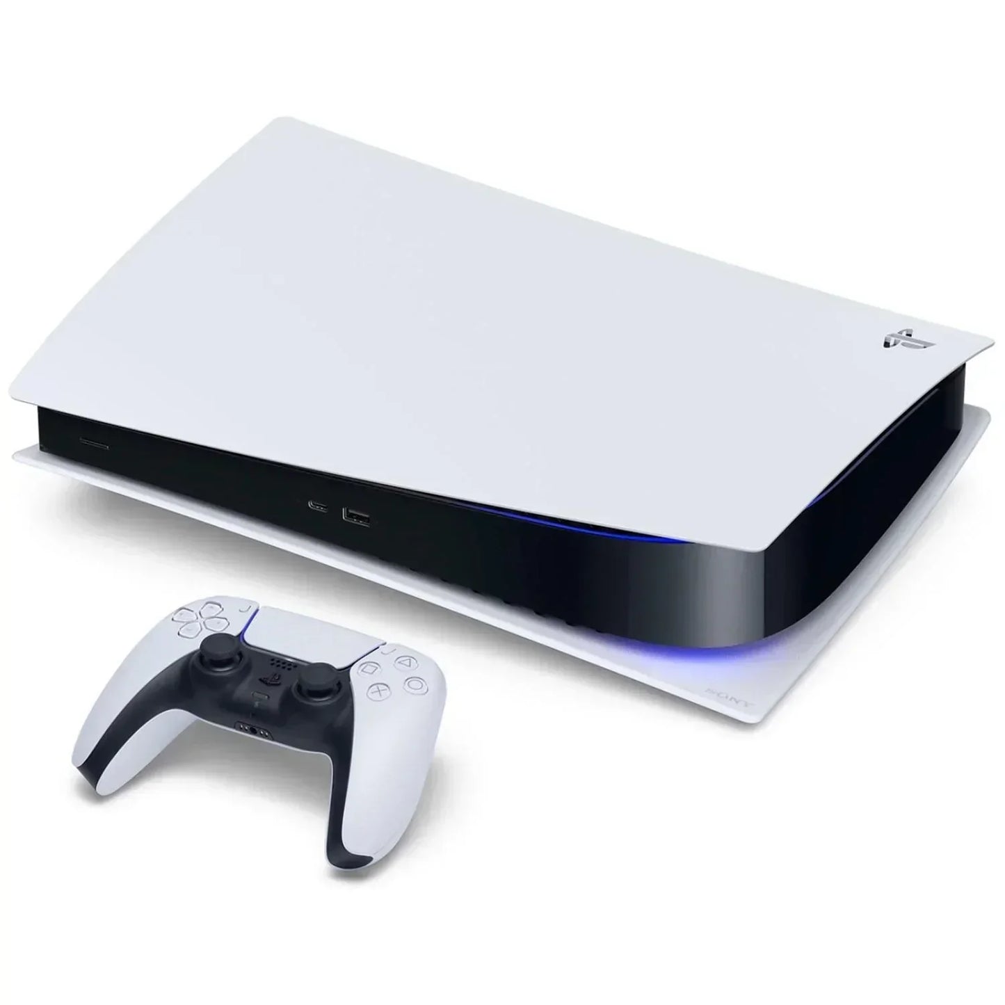 Play Station 5 PS5 Disc Version Console with Elden Ring and Cleaning Cloth