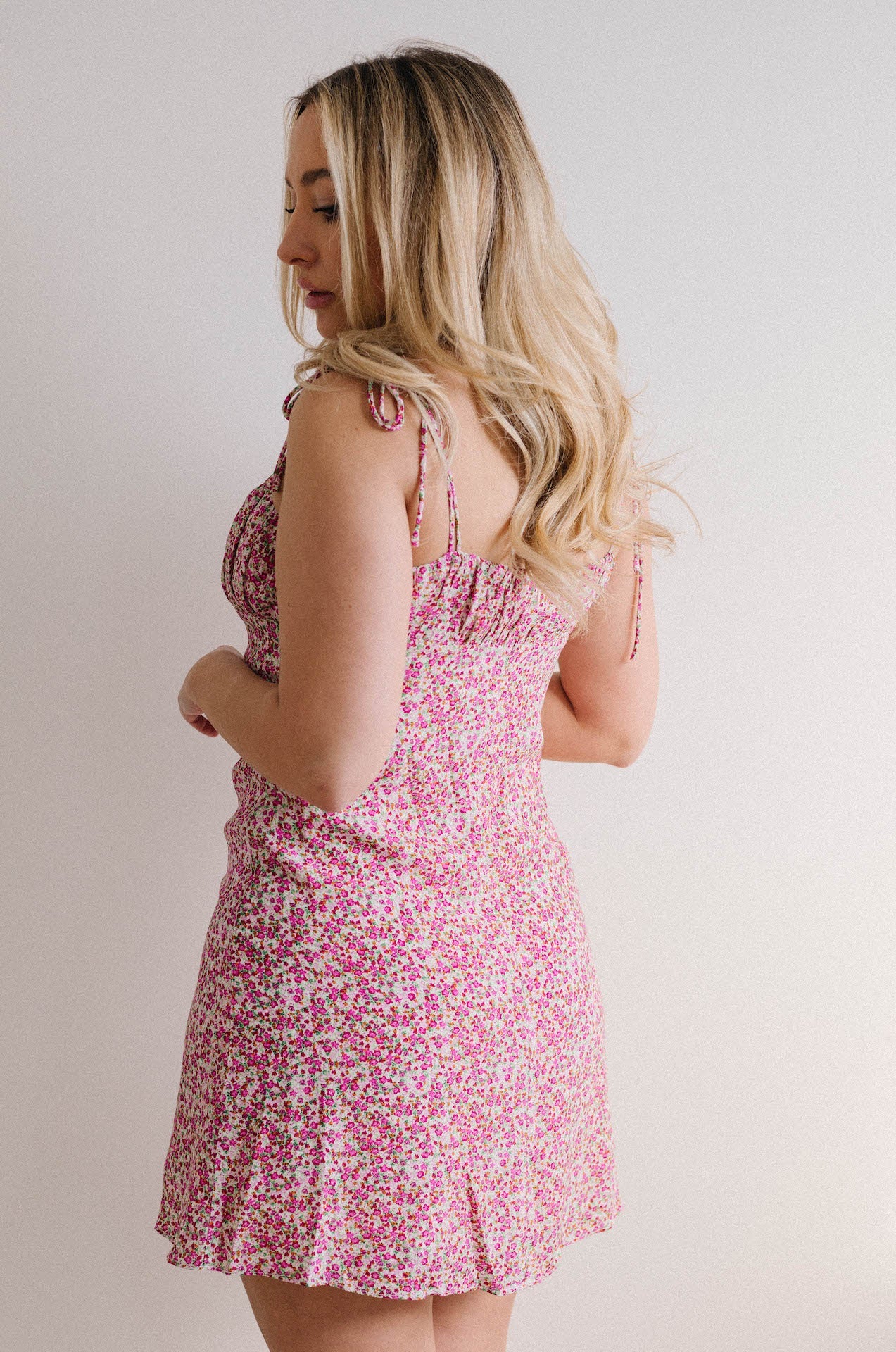 Emma Ditsy Floral Mini Dress