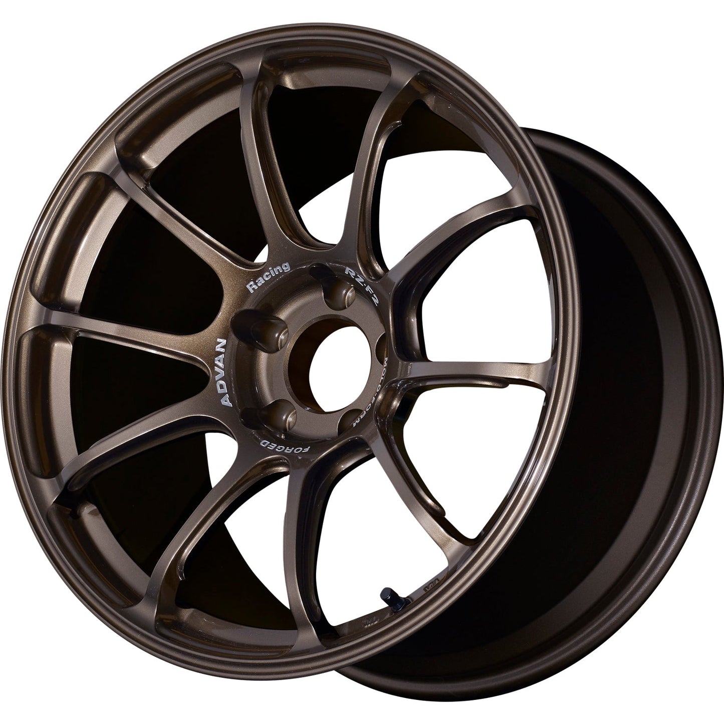 Advan Racing RZ-F2 18x9.5" +29 5x114.3 Racing Umber Bronze Wheel