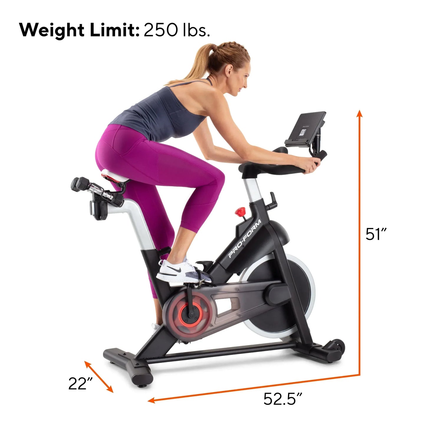 ProForm Carbon CX Exercise Bike with Automatic Resistance Adjustment