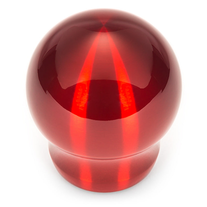 Raceseng Contour Shift Knob (No Engraving) M12x1.25mm Adapter - Red Translucent