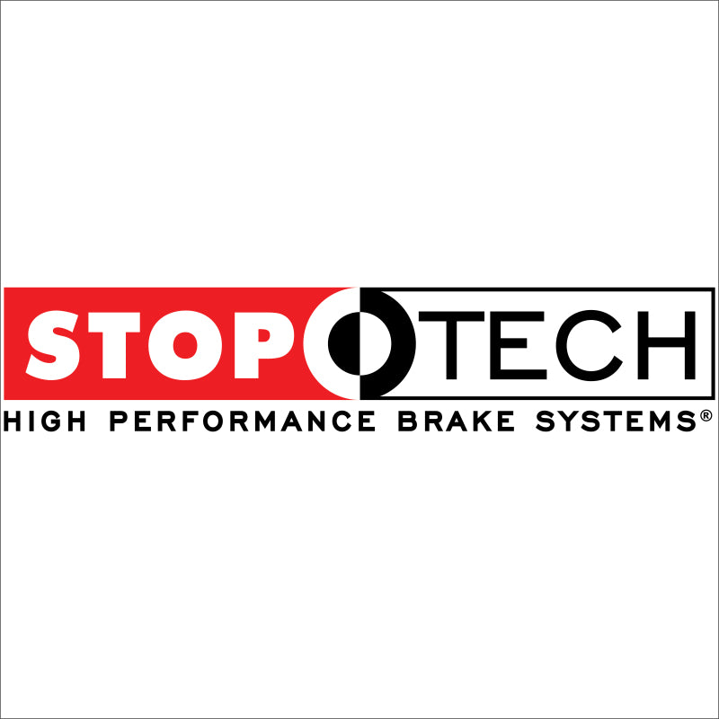 StopTech 2017+ Honda Civic Type R Cross Drilled Left Rear Rotor