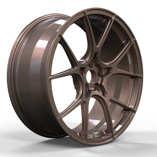 Titan 7 T-CS5 18x9.5 5x114.3 +40 Offset / 73 CB Techna Bronze Wheel (Hub Ring Req.)