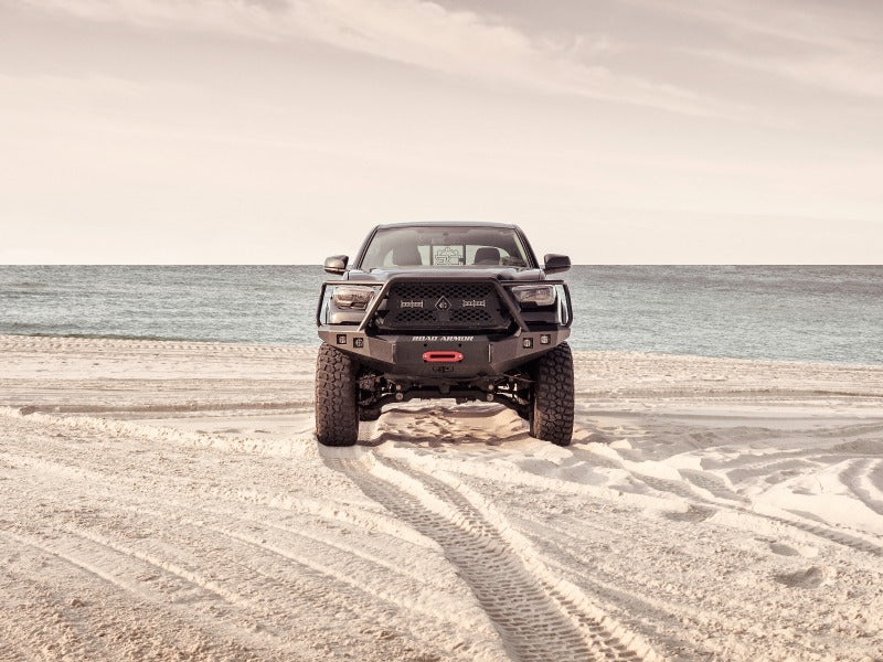 Road Armor 16-21 Toyota Tacoma Stealth Front Winch Bumper w/Lonestar Guard - Tex Blk (rda9161F5B)