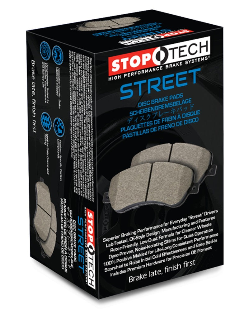 StopTech 2019+ Corolla Hatchback Front Street Brake Pads