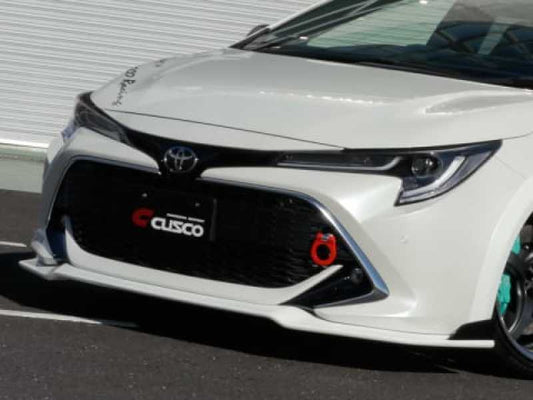 Cusco 19+ Toyota Corolla Hatchback Front Lip Spoiler (Primer/Unpainted) (cus1A9 820 F)