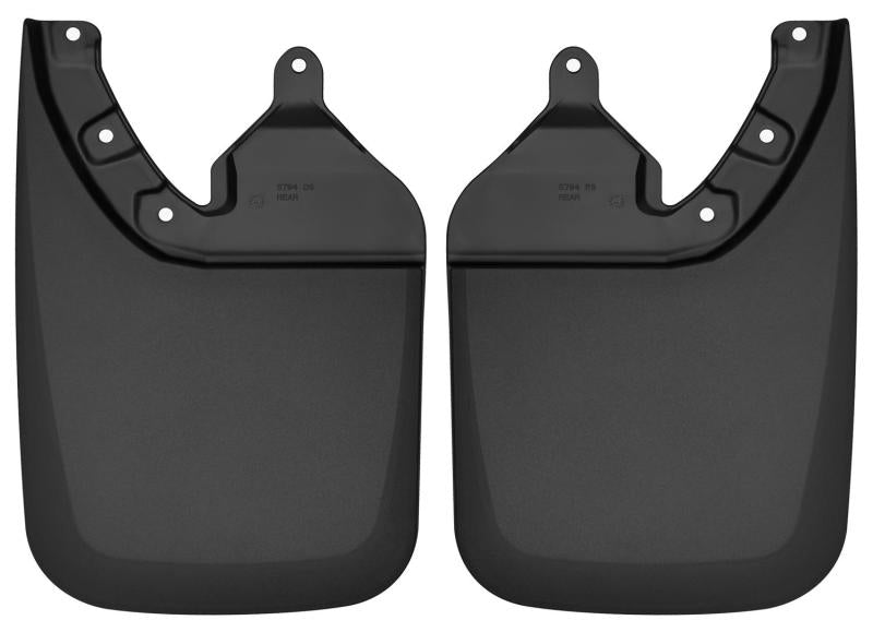 Husky Liners 2016 Toyota Tacoma w/ OE Fender Flares Custom Molded Rear Mud Guards - Black