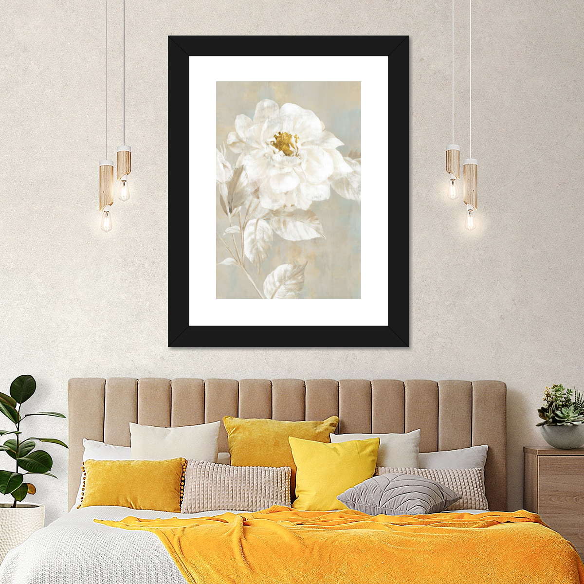 White Rose II Wall Art