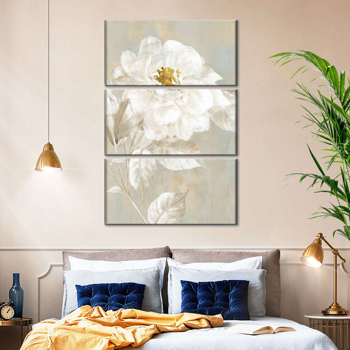 White Rose II Wall Art