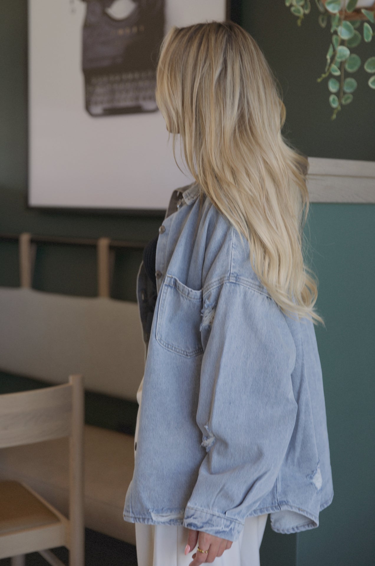 Simone Oversized Denim Jacket