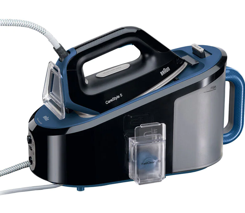 Braun IS5145BK Steam Generator Station Iron CareStyle 5 2L Black / Dark Blue- REFURB