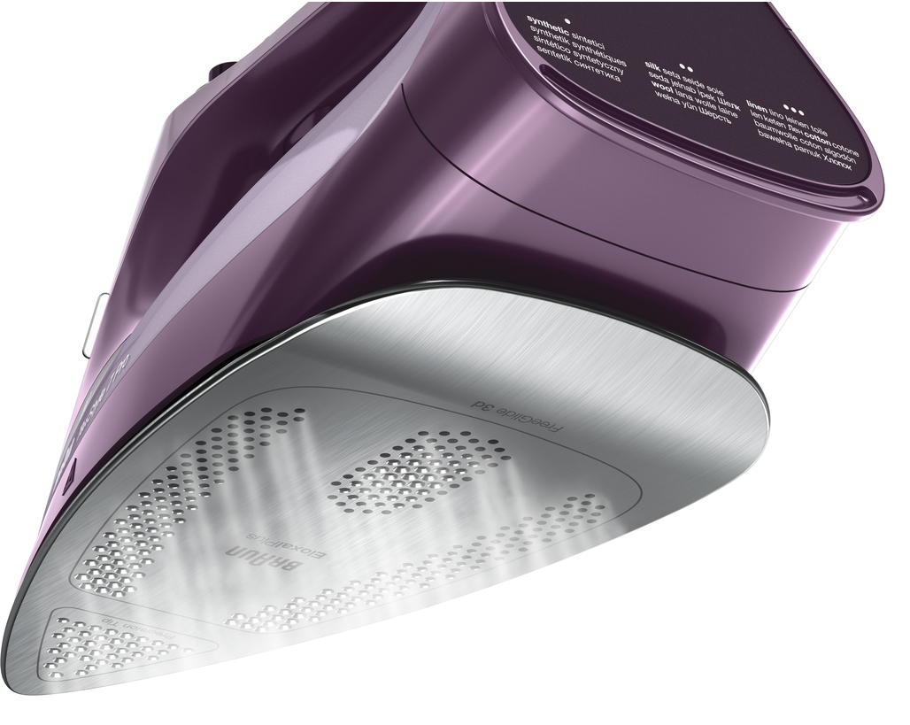 Braun SI7181VI Steam Iron with Auto Shut Off TexStyle 7 3100w 0.3L Violet- NEW