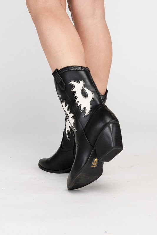Giga Western High Ankle Boots