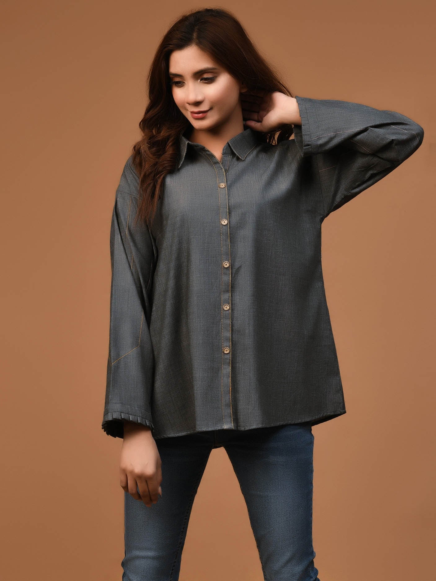Button Down Top