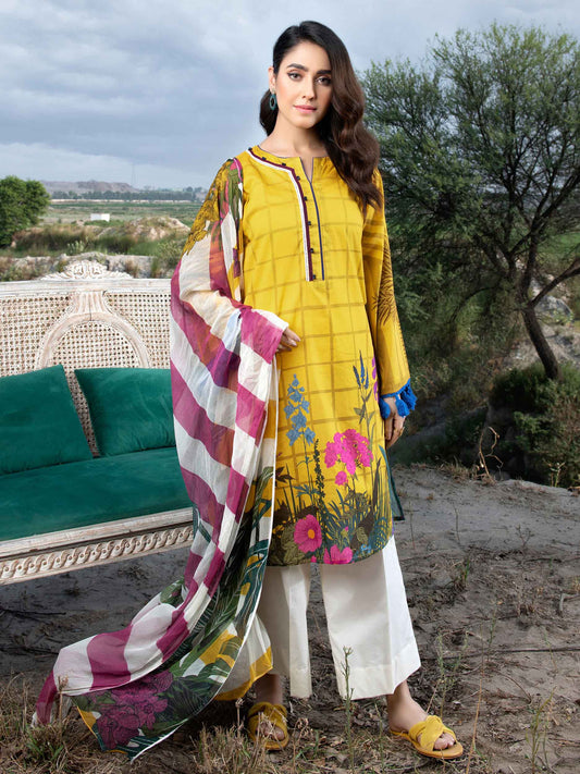 2 Piece Printed Lawn Suit