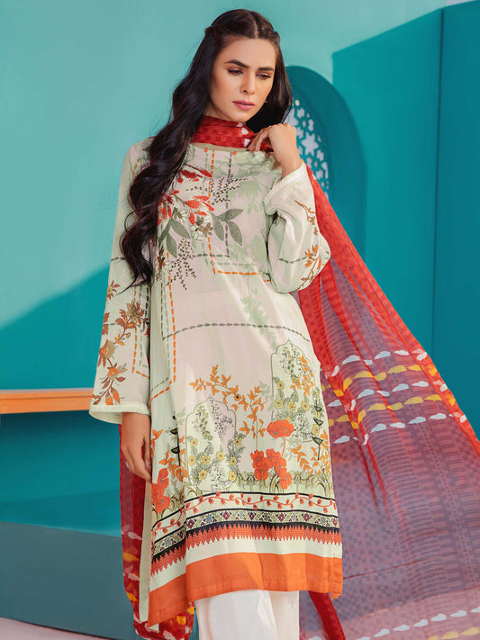 2 Piece Embroidered Lawn Suit