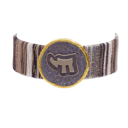Chai for Life Hand-strung Bracelet