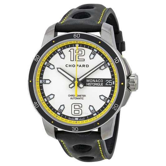Chopard G.P.M.H. Snailed Grey Dial Titanium Men's Watch
