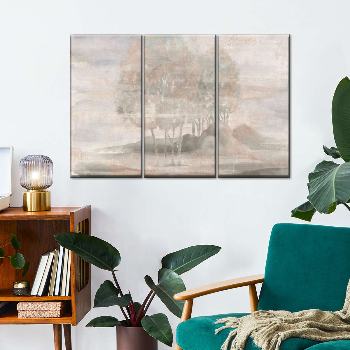 Mountainous Fog Wall Art