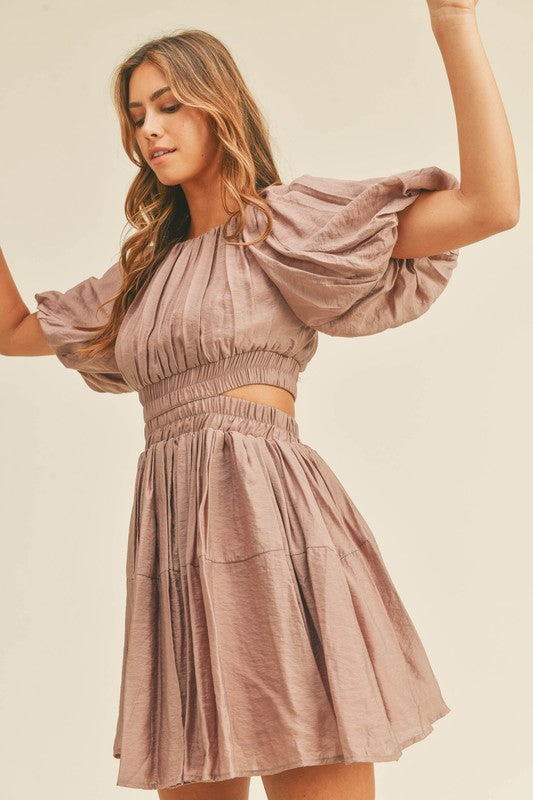 Alya Cut Out Mini Dress