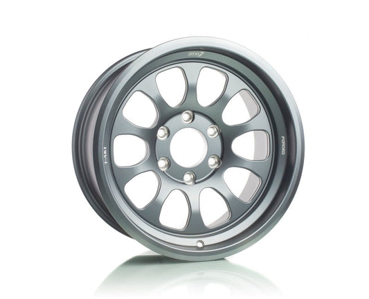 Titan 7 T-AK1 17x8.5 6x139.7 -8 Offset / 106.3 CB Satin Titanium Wheel (ttnT14-TAK117850086139106ST)