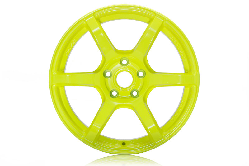 Gram Lights 57C6 17x9 +40 5-100 Luminous Yellow Wheel