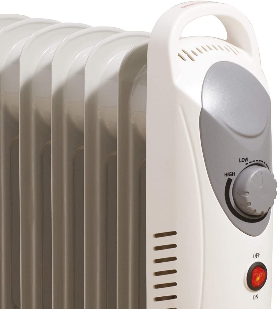 Daewoo HEA1140 Oil Filled Heater Radiator with Thermostat 800w White