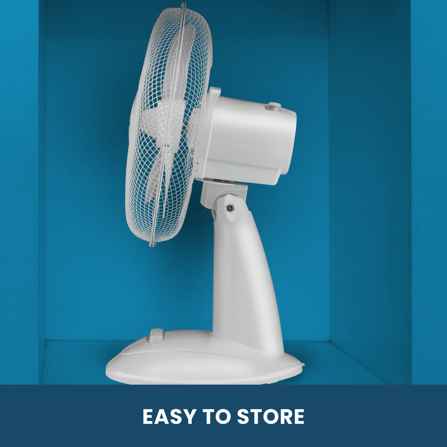 Vytronix DF12 Oscillating 3 Speed Desk Fan