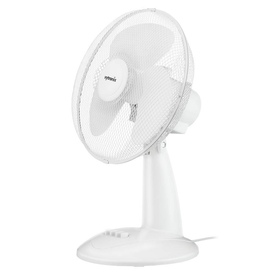 Vytronix DF12 Oscillating 3 Speed Desk Fan
