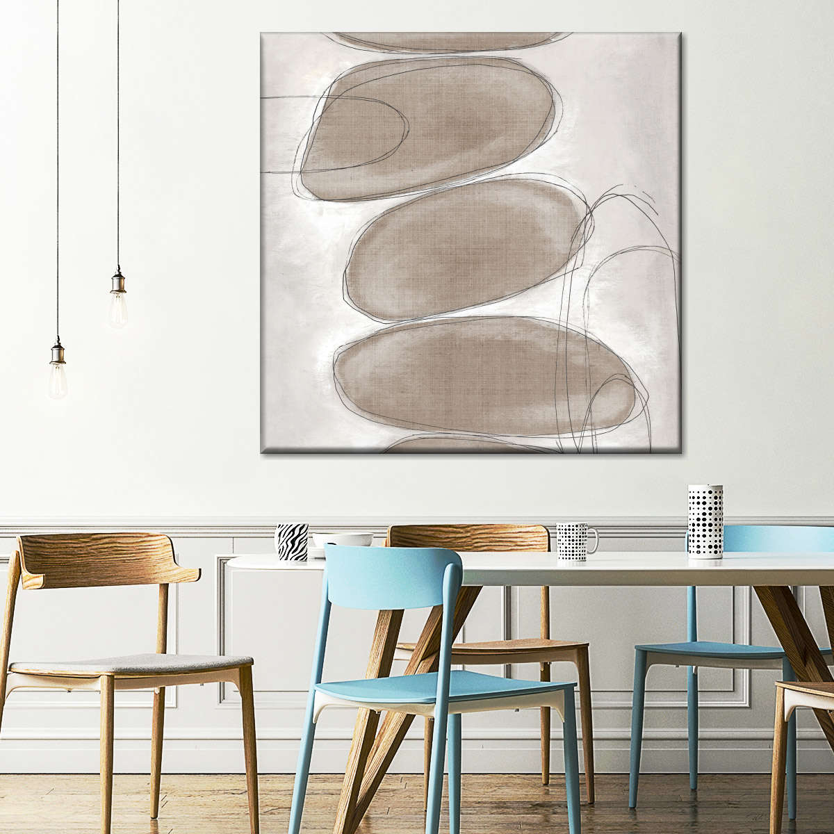 Modern Inukshuk II Wall Art