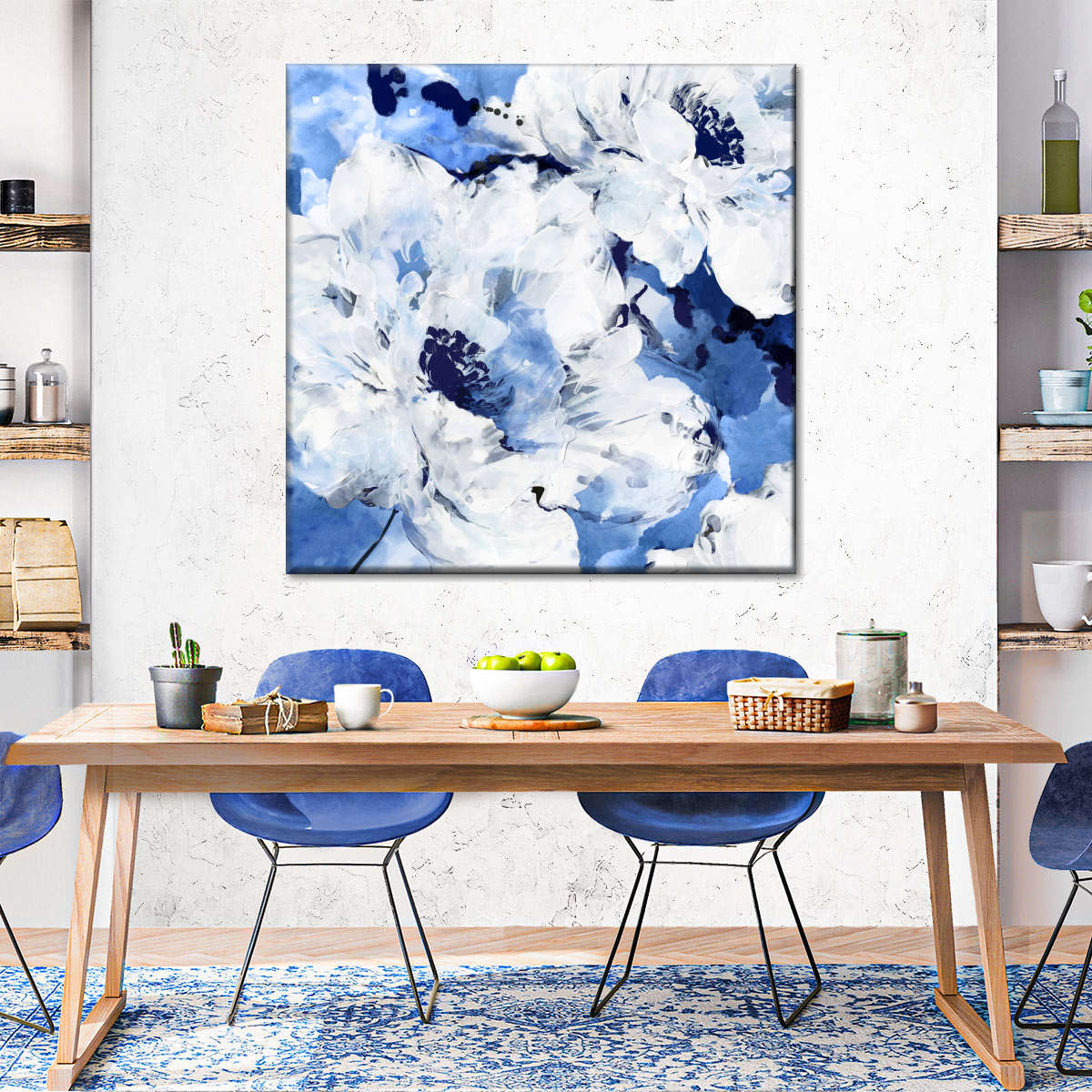 Little Blue I Wall Art