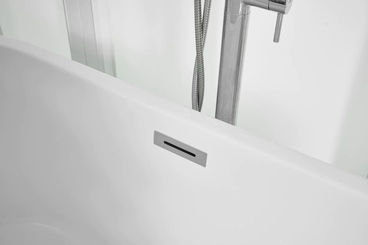 Odette 59" Soaking Roll Top Bathtub