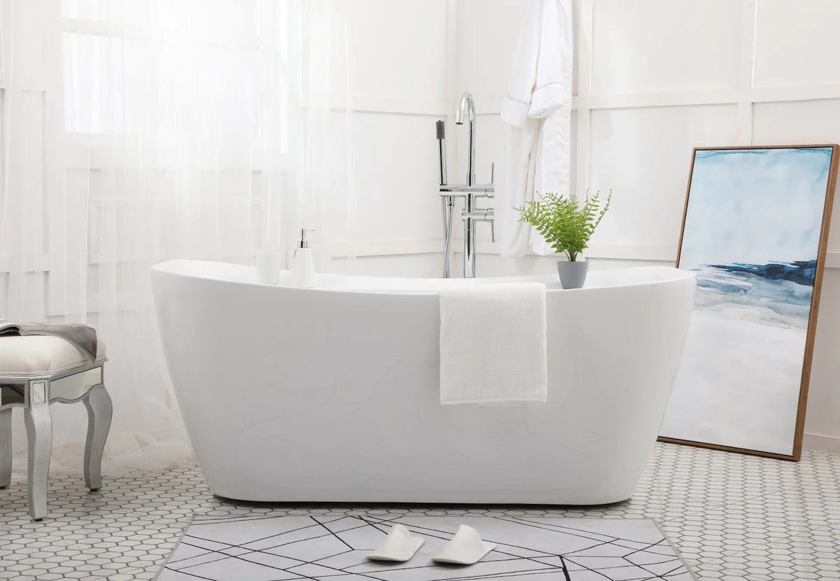 Harrieta 59" Soaking Bathtub