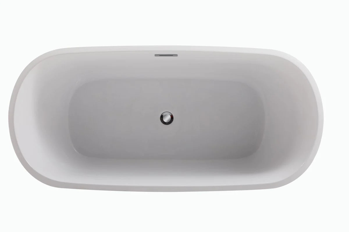 Coralie 59" Soaking Bathtub