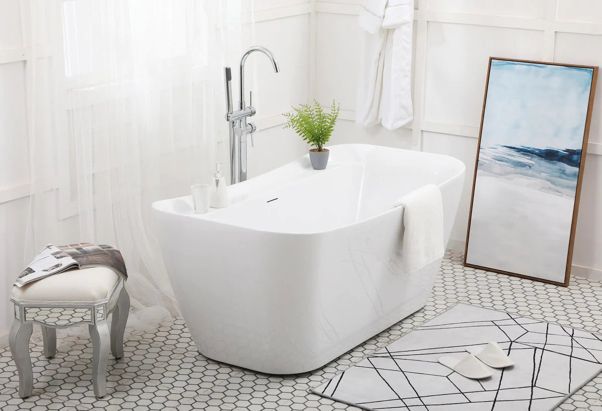 Harrieta 59" Soaking Bathtub