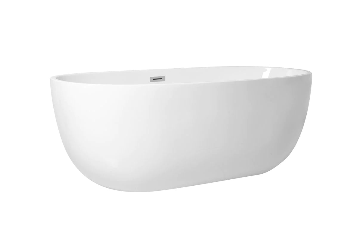 Allegra 67" Soaking Roll Top Bathtub
