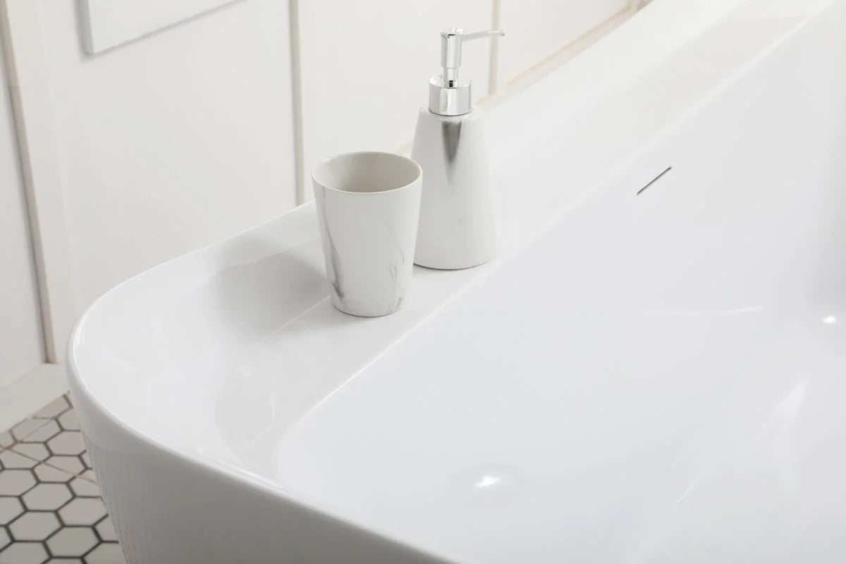 Harrieta 59" Soaking Bathtub