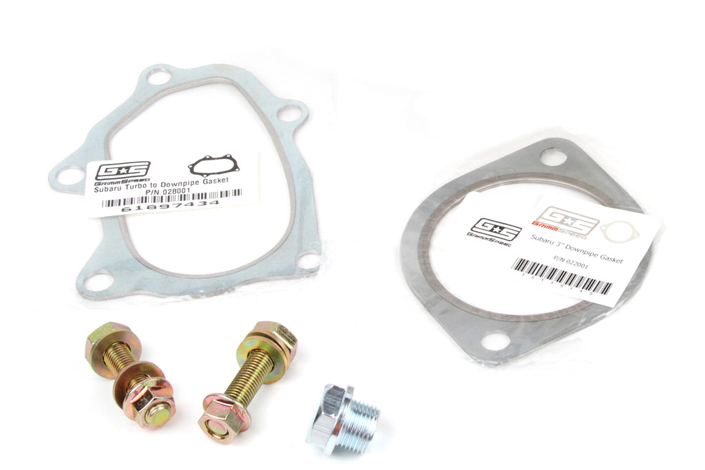 GrimmSpeed 08-14 WRX/ 08-21 STi/ 05-09 LGT/ 09-13 FXT 5-Spd/6-Spd Downpipe 3in Catted Limited (grm007097)