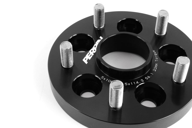 PERRIN Performance 13-16 Scion FR-S Wheel Adapters 5X100 TO 5X114.3 (paPSP-WHL-220BK)
