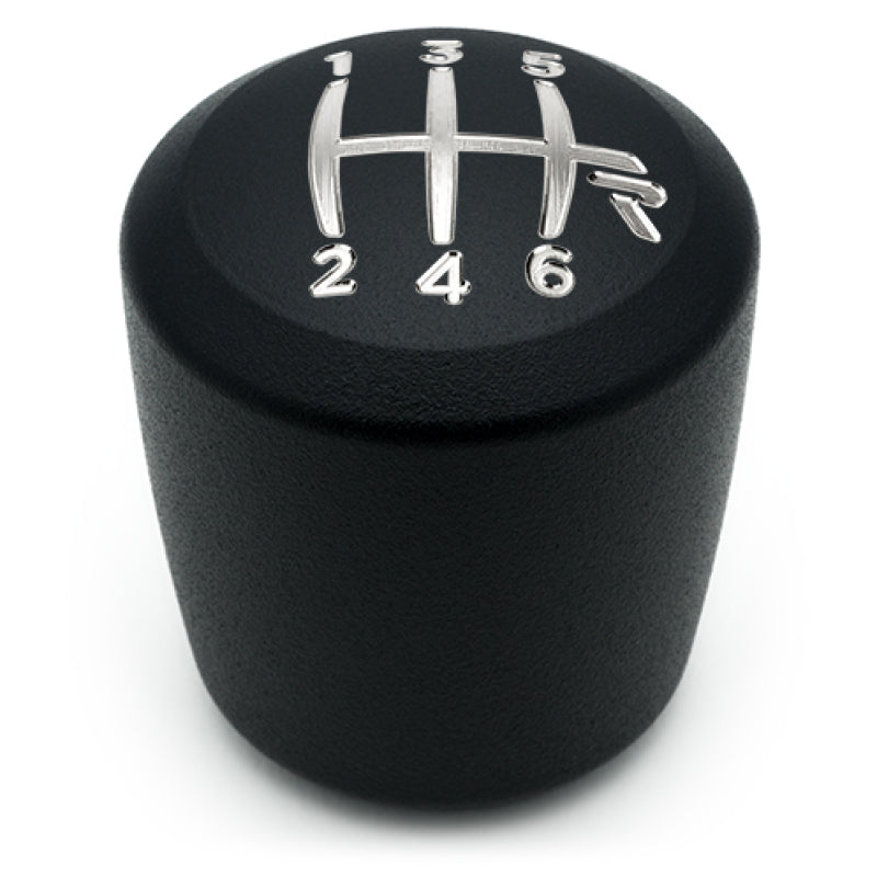 Raceseng Ashiko Shift Knob (Gate 3 Engraving) M10x1.5mm Adapter - Black Texture