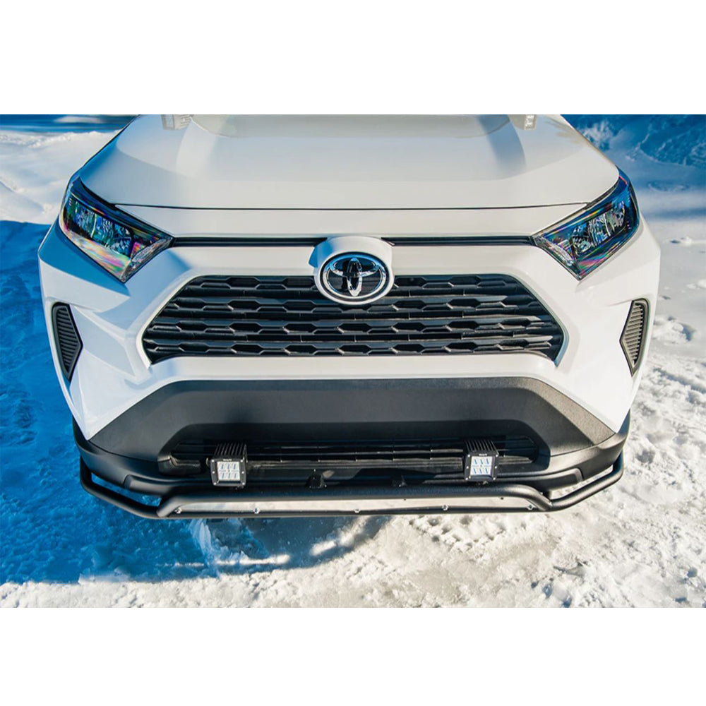 LP Aventure 2019 Toyota RAV4 Bumper Guard - Bare (Incl Front Plate) (lpaFLP-RAV4-19-SBG)