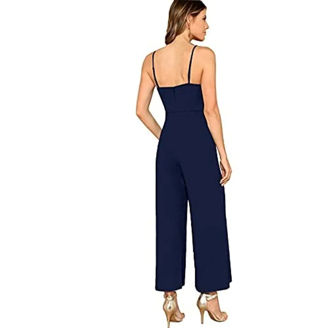 Alekya Women's Maxi Jumpsuits 088-N.Blue-XL