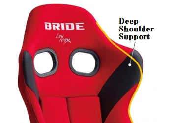 Bride Red GIAS III Seat Reclinable FRP Bucket *Low Cushion*