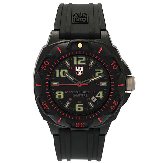 Luminox Sentry Quartz Black and Red Men's Watch