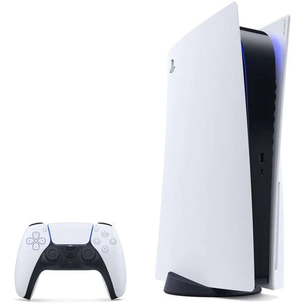 Play Station_PS5 Gaming Console(Disc Version) with Demon's Souls Game Bundle
