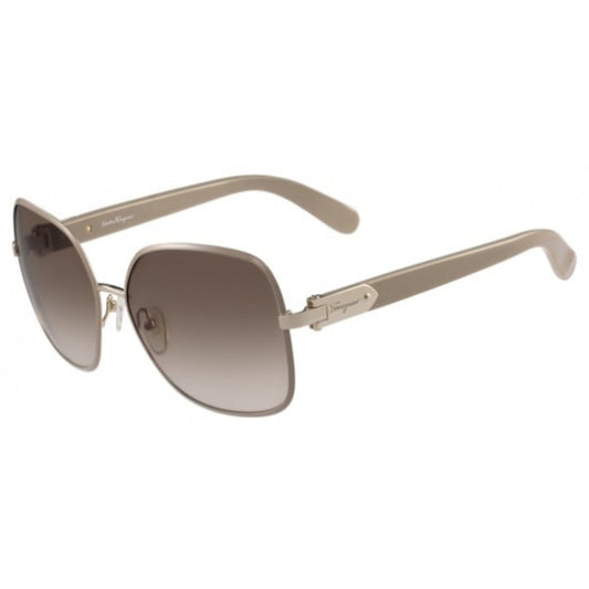 Salvatore Ferragamo Brown Butterfly Unisex Sunglasses